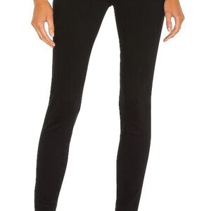 Frame Denim Jet Black Le One Skinny Jeans